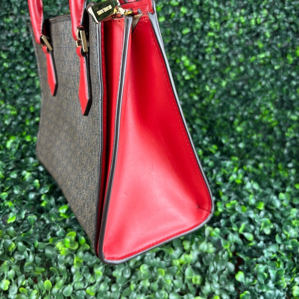 MICHAEL KORS HOPE MEDIUM MESSENGER Signature Satchel - Picture 3 of 14